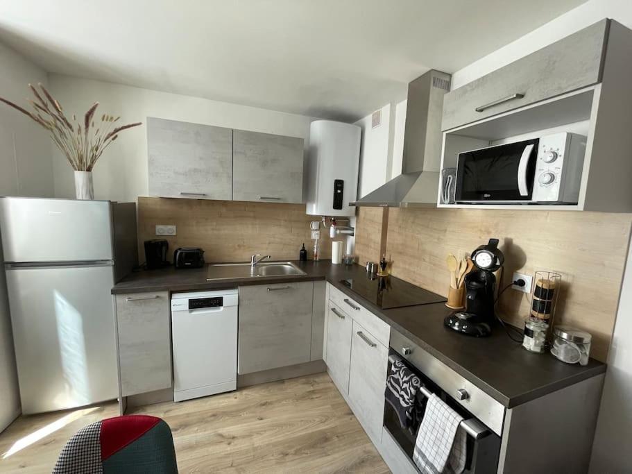 Appartement T2Entierement Renove Style Industriel à Rodez Extérieur photo